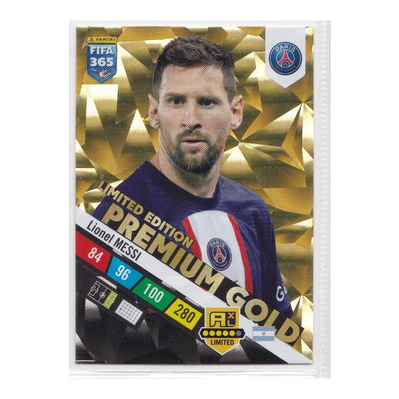 

Panini Panini 2023 FIFA 365 Star Card LE Limited Card Paris Saint-Germain F C Lionel Messi Collectibles Gifts