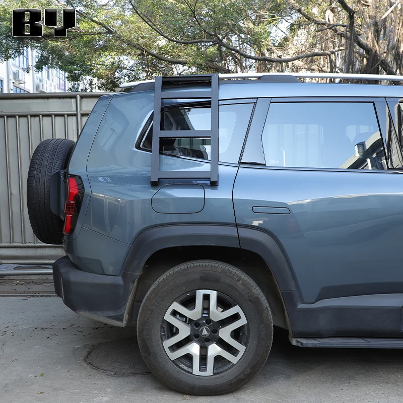 Для CHANGAN Deepal G318 2024 2025 углеродистая сталь и алюминиевый сплав, удлинитель заднего окна автомобиля, кронштейн для лестницы, аксессуары (art.: 3920cbf5df3f8) - 3920cbf5df3f8