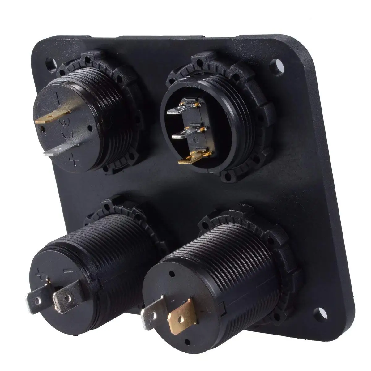 Зарядное устройство с двумя USB-портами и вольтметром 4 2 А | Автомобили мотоциклы