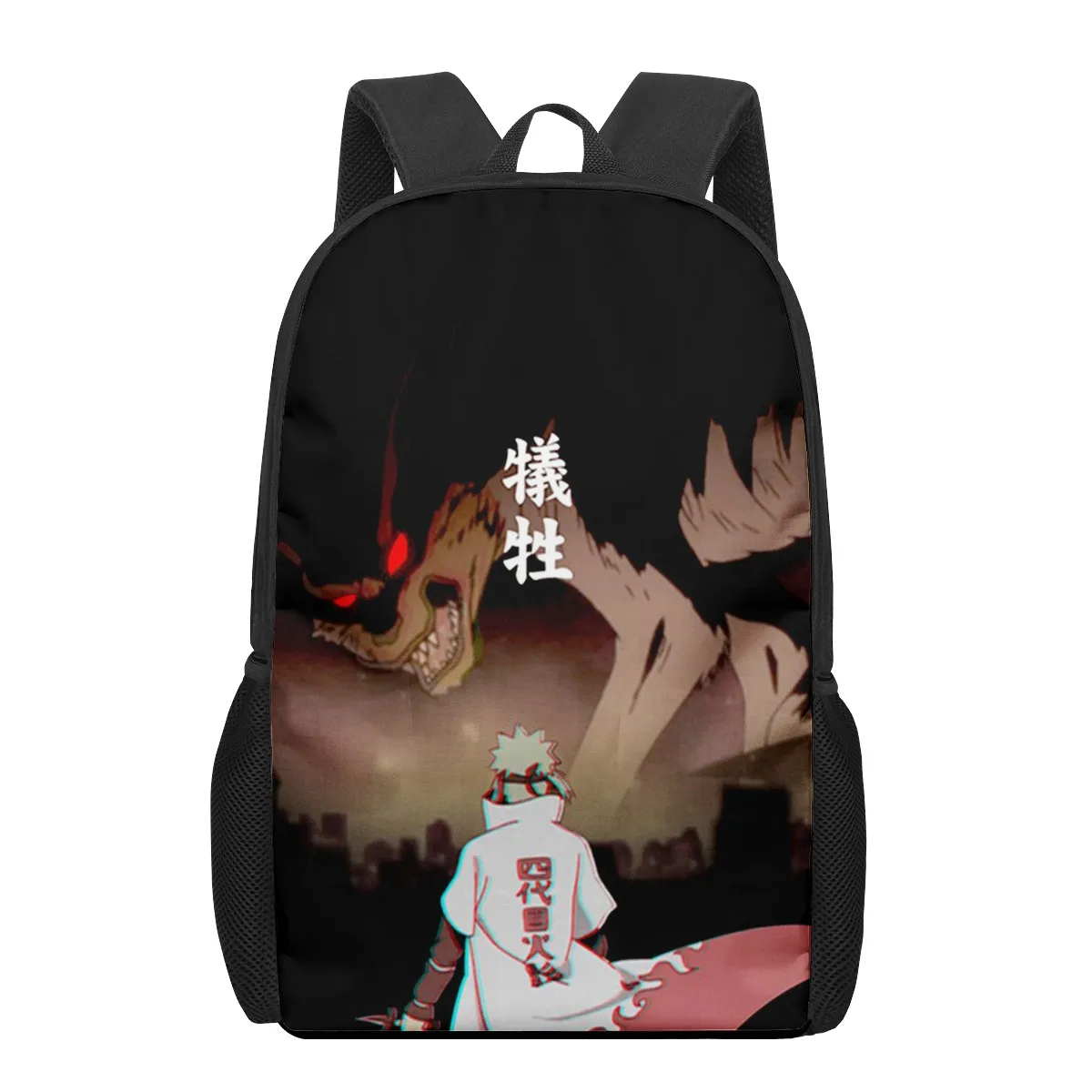 Japan Anime N-Naruto 3D Print School Bags for Boys Girls Primary Students Backpacks Kids Book Bag Satchel Back Pack