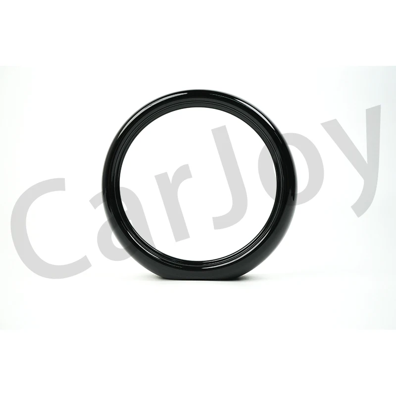 Глянцевая черная внутренняя наклейка на переднюю крышку тахометра для Mini Cooper R50 R52 R53, автомобильный Стайлинг, авто аксессуары для интерьера