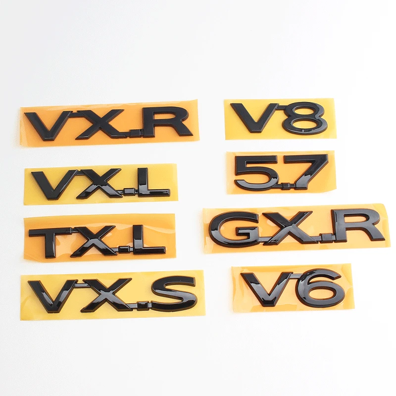 Эмблема для багажника V6 V8 5,7 GXR VXR TXL VXL VXS, наклейка с надписью, значок с логотипом для Land Cruiser Prado