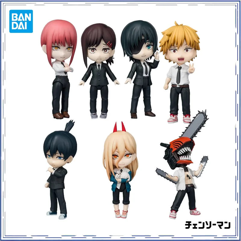 

BANDAI Figuarts Mini Figure Chainsaw Man Denji Power Makima Action Figure Brand New Genuine In Shelf Amusement