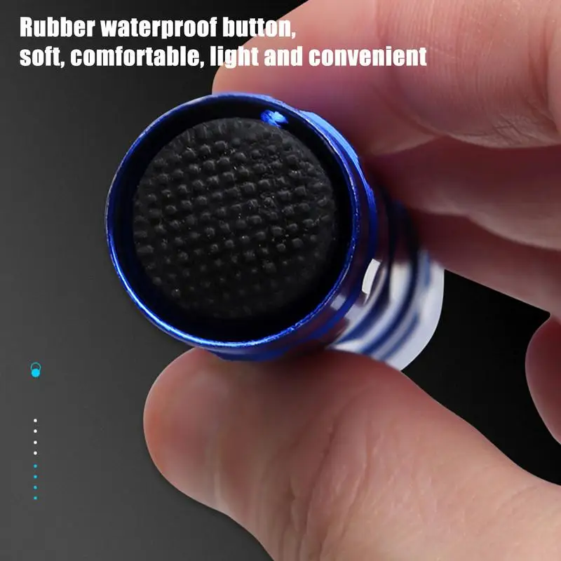 Яркий ручной мини-вспышка уличный светодиодный фонарик из алюминиевого сплава с