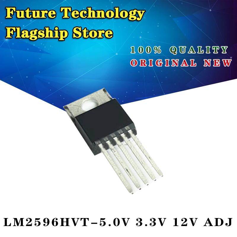 

LM2596HVT-5.0V/3,3 V/12V/ADJ in-line TO-220-5 чип регулятора напряжения