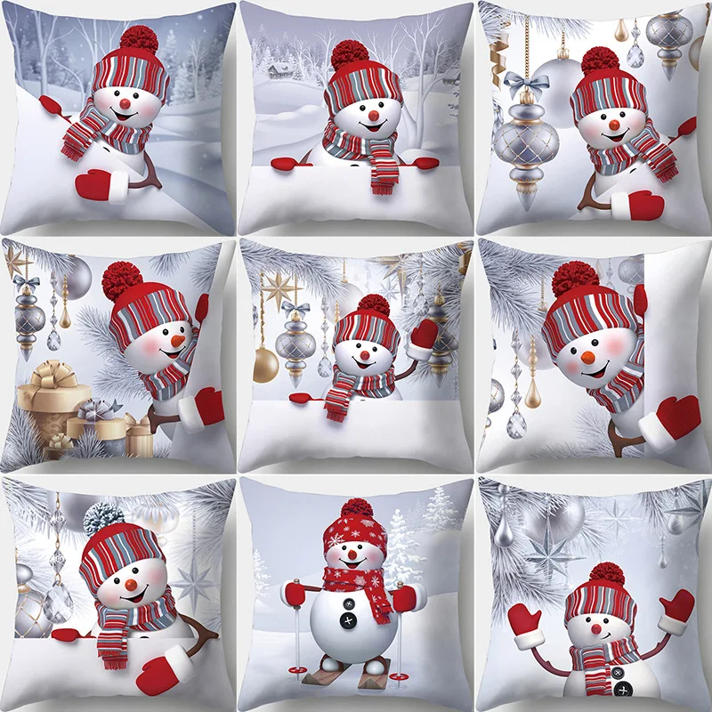 

Наволочка в виде снеговика, 45 см