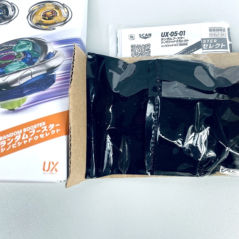 Оригинальные модели Toupie Beys X UX-05 01 Booster Select Shinobi Shadow 1-80MN в оригинальной коробке