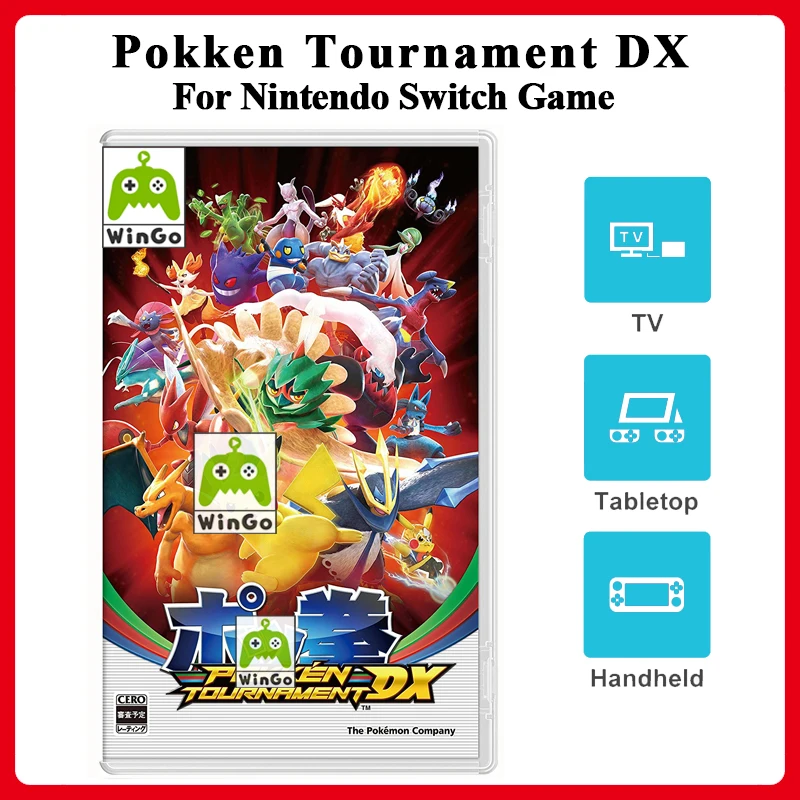 

Pokken Tournament DX - For Nintendo Switch Game Deals - Action - Games Cartridge Physical Card - Stander Edition