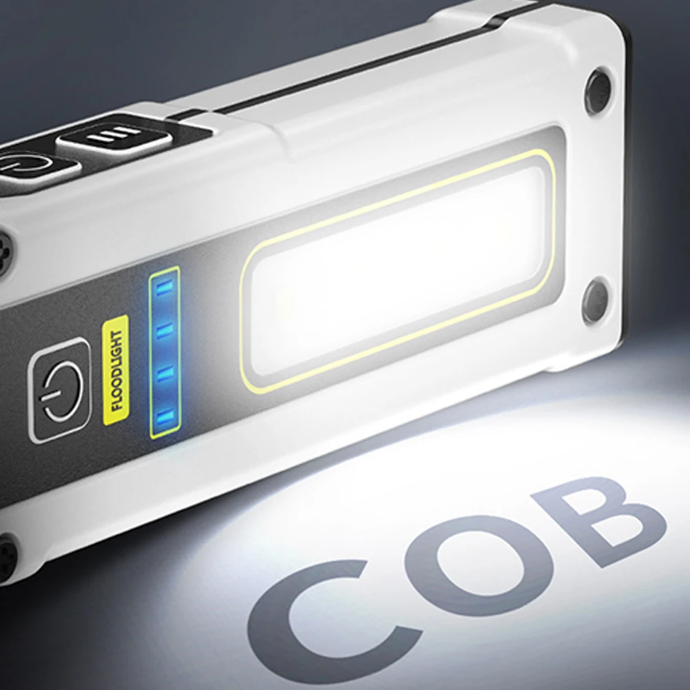 

XPG COB LED Flashlight 7 Gear Emergency Flashlight Rechargeable Outdoor Camping Lamp High Power Led Work Light With Power Bank