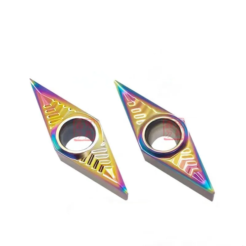 10шт VCGT330.5/331/332-AK VCGT 160402 /04/08-AK K18 Твердосплавные вставки Прочные и износостойкие для