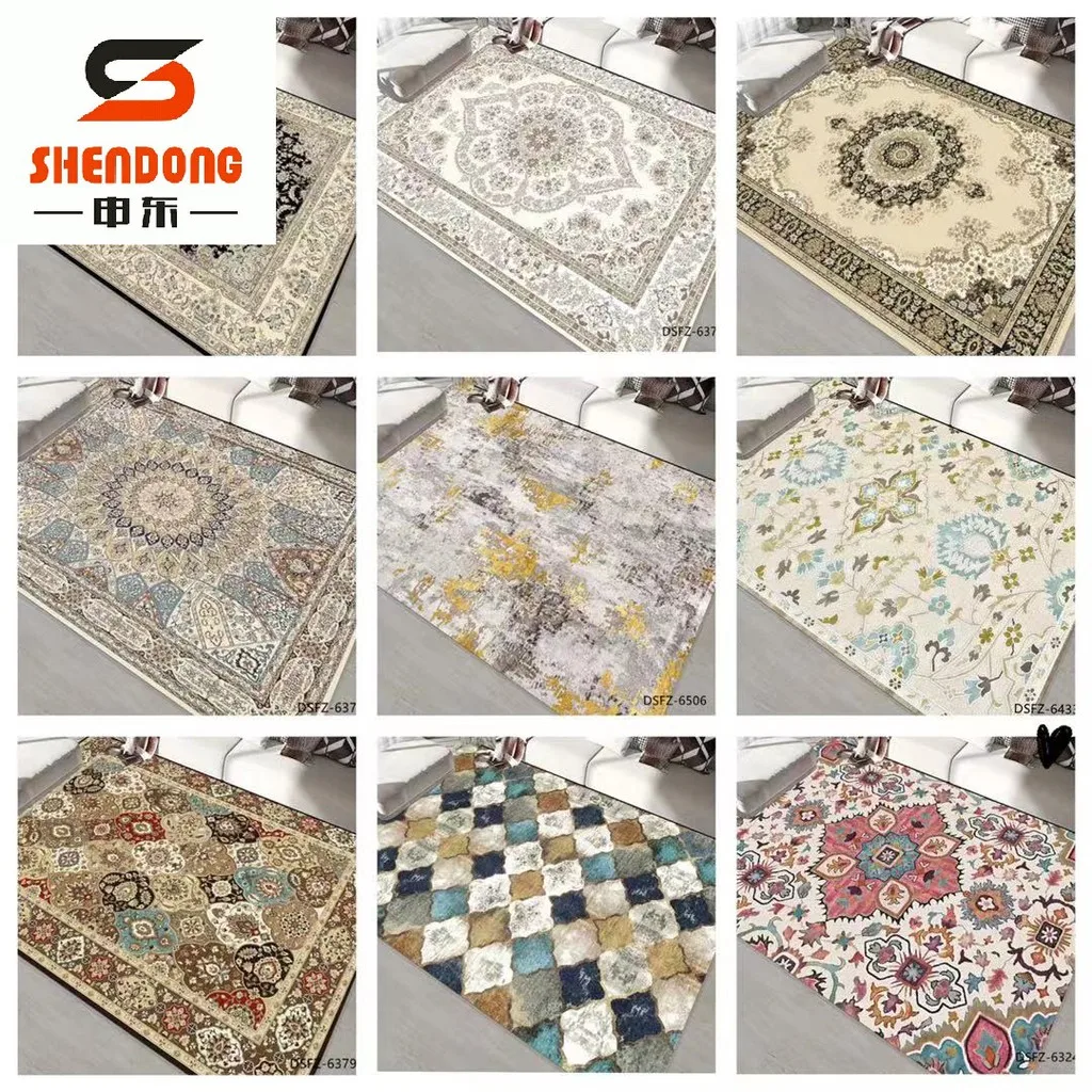 XXL (220*180cm) Crystal Velvet Carpet 5 D / Floor mat / Rugs/ Carpets