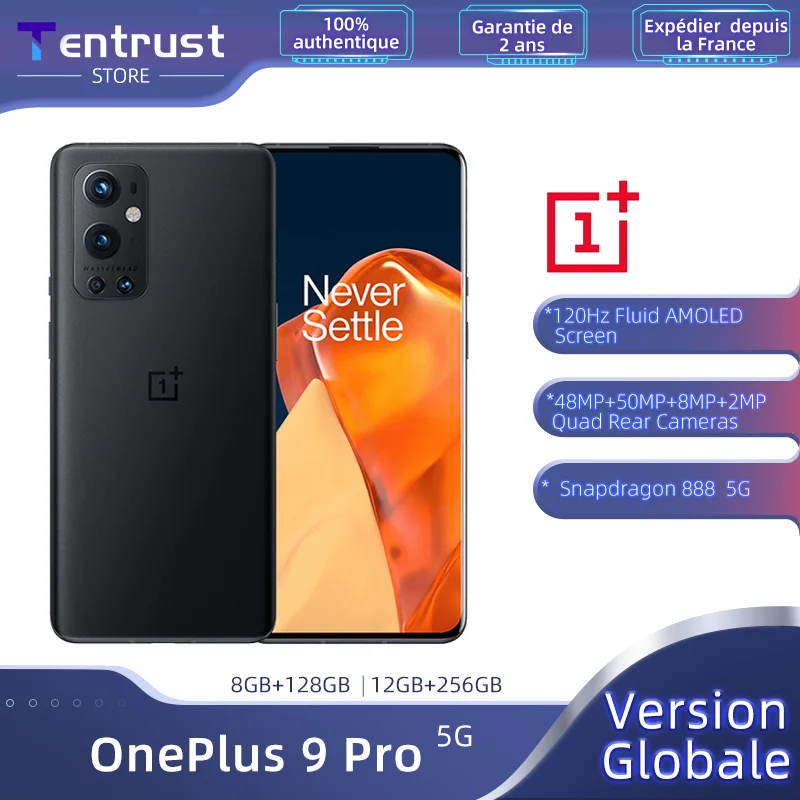 Kup OnePlus 9 Pro 5G 8GB/12GB 256GB Smartphone Snapdragon 888 120Hz Wyświetlacz Płynu 2.0 Hasselblad 50MP Ultra-szeroki Globalny Rom