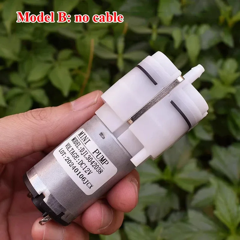 1 шт. DC 6 В-12 В большой поток микро 36 мм мембранный воздушный кислородный насос отрицательного давления всасывающий вакуумный насос DIY надувной массажер для сиденья