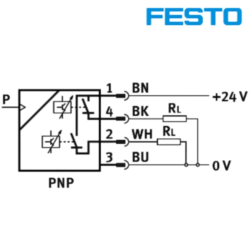 Компактный пьезорезистивный датчик давления FESTO 540207-SDE3-D10S-B-HQ4-2P-M8 Пневматические компоненты, подходящие для пневматических систем (art.: 3920db333bc97) - 3920db333bc97