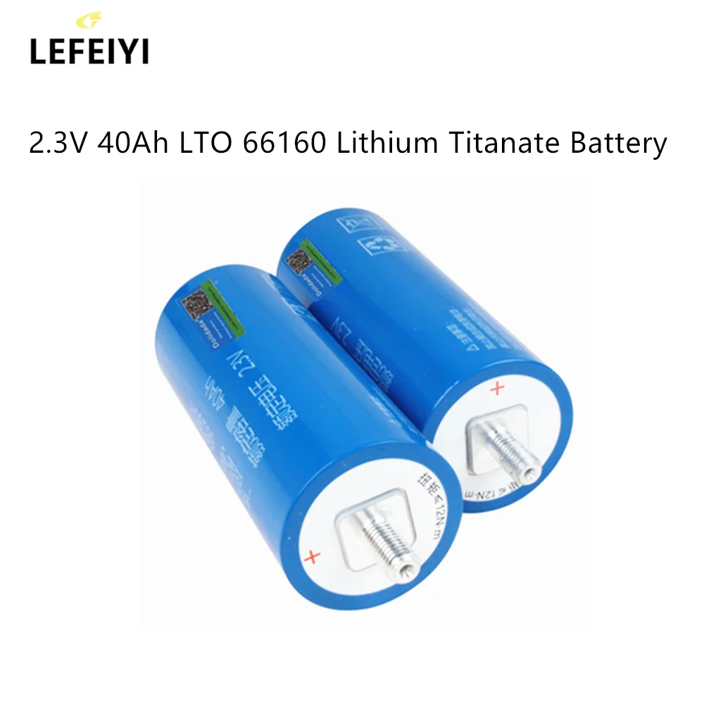 

Литий-титанатный аккумулятор 2,3 в 40 Ач LTO 66160 10C разряд 30000 циклов для автомобильной аудио солнечной системы
