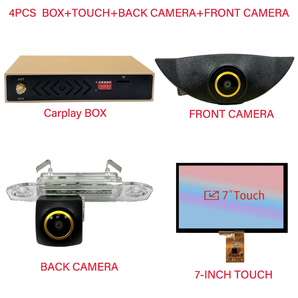 Беспроводной модуль Apple Carplay Android Auto Car AI Box для Volvo XC60 XC70 S60 S80 V60 V70 V40 (2011-2019) декодер зеркальных звеньев