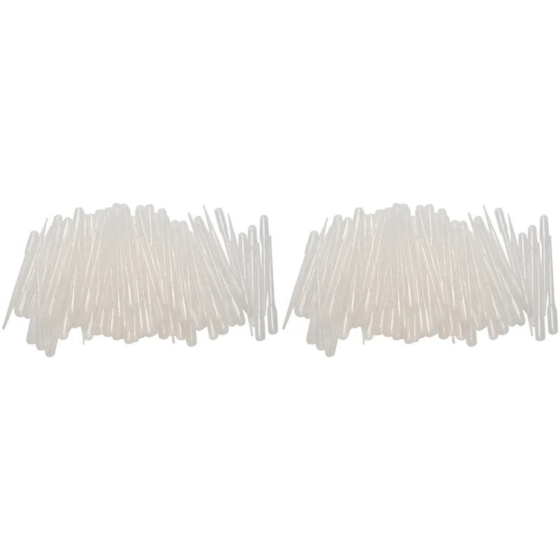 

400Pcs Plastic Transfer Pipettes 3Ml Disposable Dropper For Essential Oils