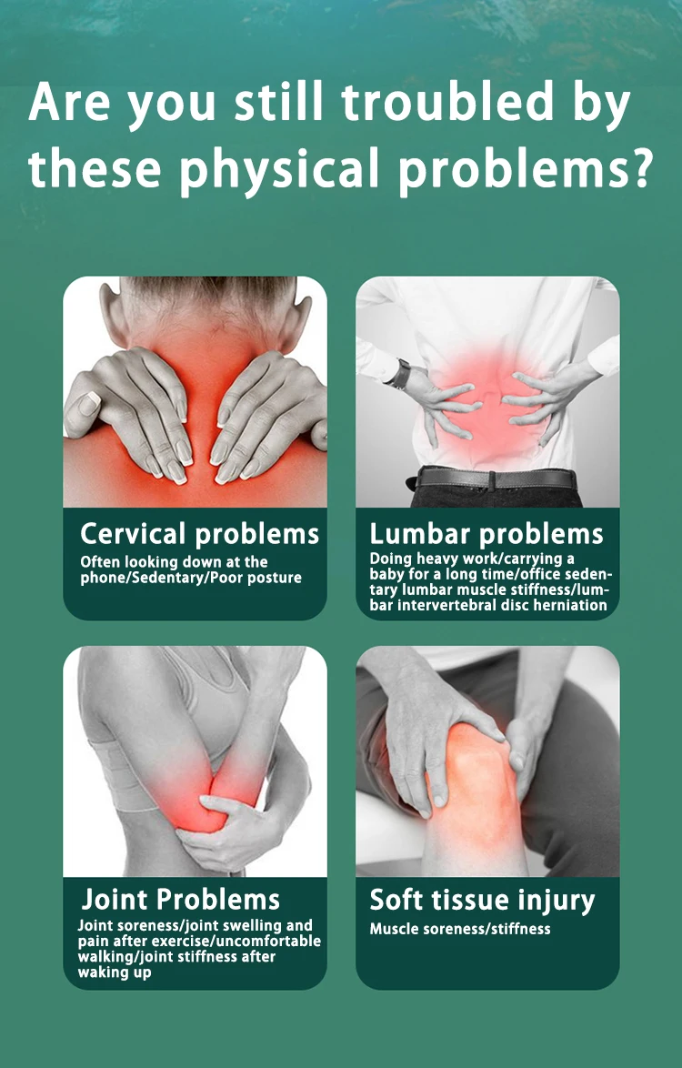 Электрический массажер для тела низкочастотный облегчения боли здоровья herald pulse