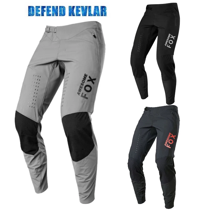 

AWESOME.FOX Defend MTB Pants off road MX SX DH Motocross Enduro Pants Downhill Cycling Off Road UTV Racing Dirt Bike Pants Gear