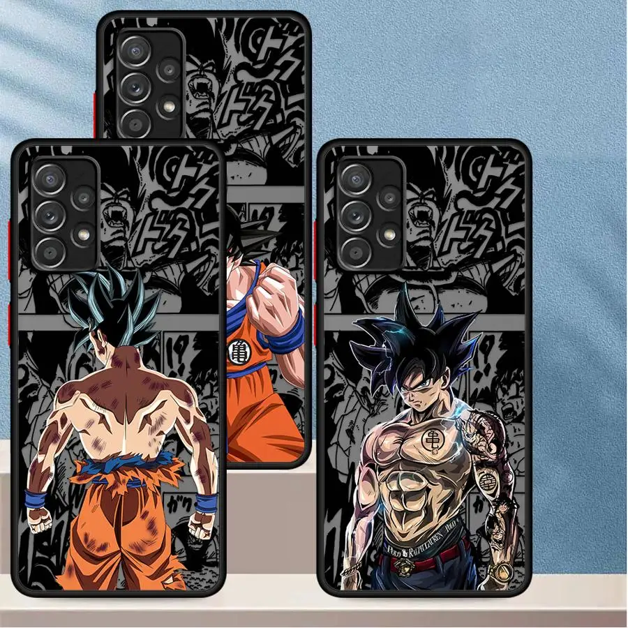 Фото Мягкий чехол D-Dragon Ball Goku для Samsung Galaxy A70 A03 A50 A02 A04e A13 A14 A10s A11 A12 A04s A01 Core A05 A10 A20s A04 №1
