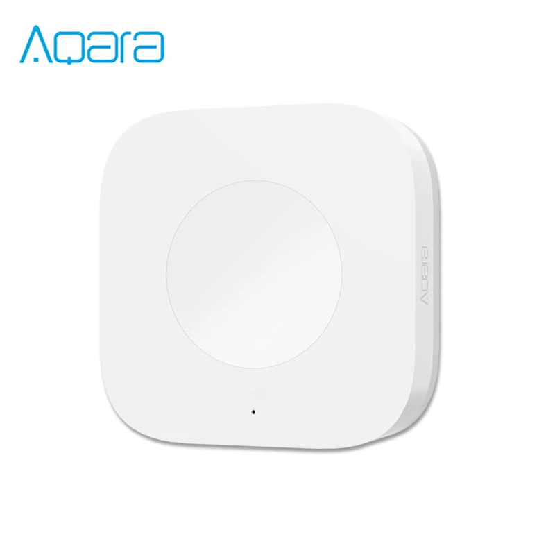 

Умный Беспроводной Выключатель Aqara Zigbee, дистанционное управление с помощью одной кнопки, интеллектуальная Домашняя безопасность для Xiaomi ...