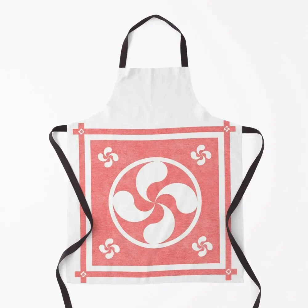 neiadi белый шарф Lauburu Фартук мужской барбекю с индивидуальным логотипом Все для