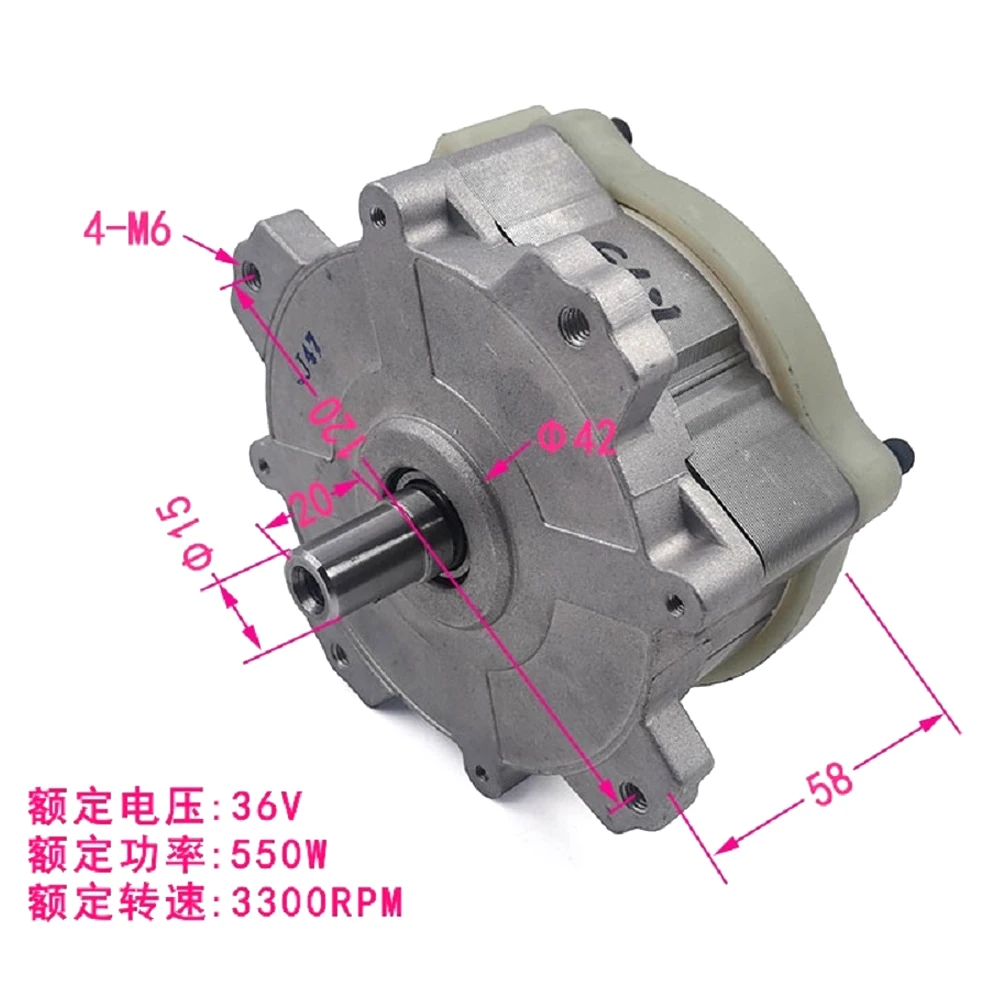 

12060 brushless Mower Motor DIY Wind Turbine Boat Drive Engine High Power/Torque Nd Fe Avalanche Strong Magnetic
