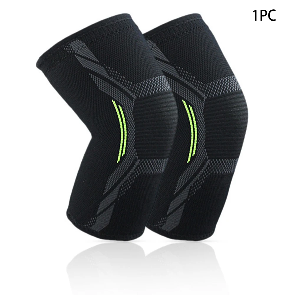 

Women Men Non Slip Running Elastic Pain Relief Sweat Absorption Support Ergonomic Sports Wear Protector Pressurized Knee Brace