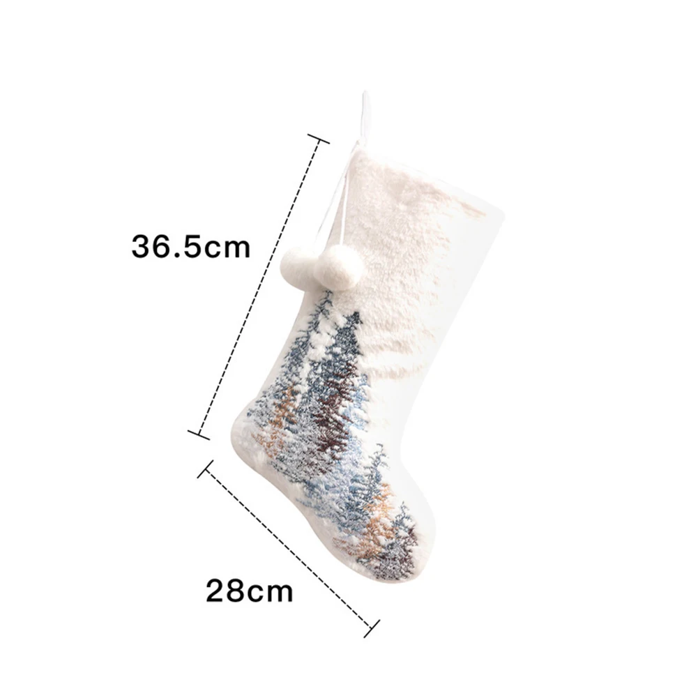 

Sock Christmas Stocking Merry Christmas Ornament Holiday Home Decor New Year Party Pendant Xmas Tree Candy Bags