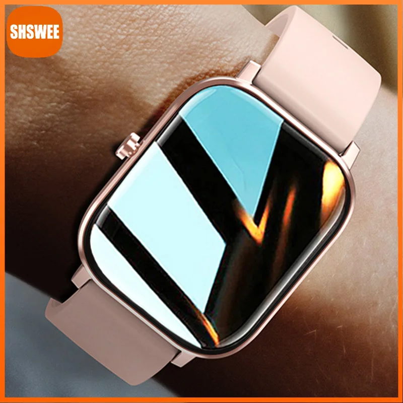 

Смарт-часы для Xiaomi Huawei Reloj, умные часы для женщин, 2021 дюйма, Android IP67, с Bluetooth