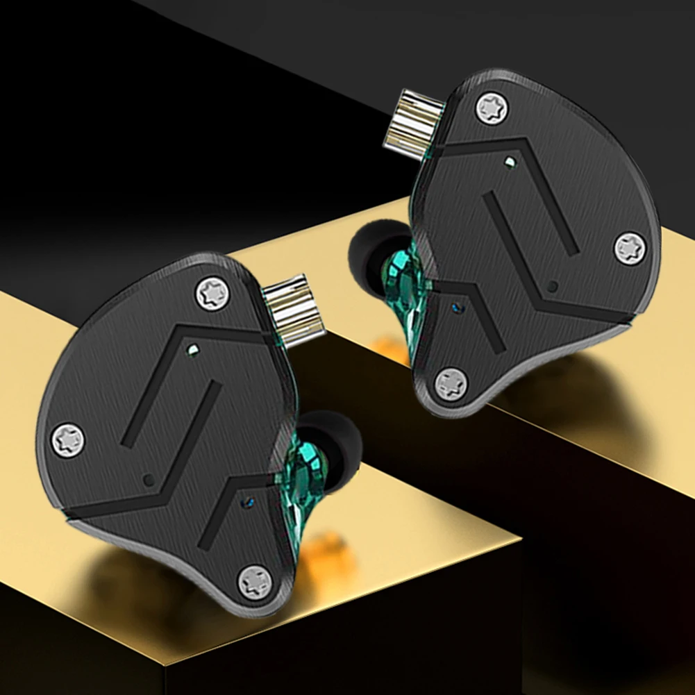 

KZ-ZSN Спортивная гарнитура Hybrid Technology 1DD + 1BA, проводная гарнитура с шумоподавлением, разъем 3,5 мм, удобная в носке