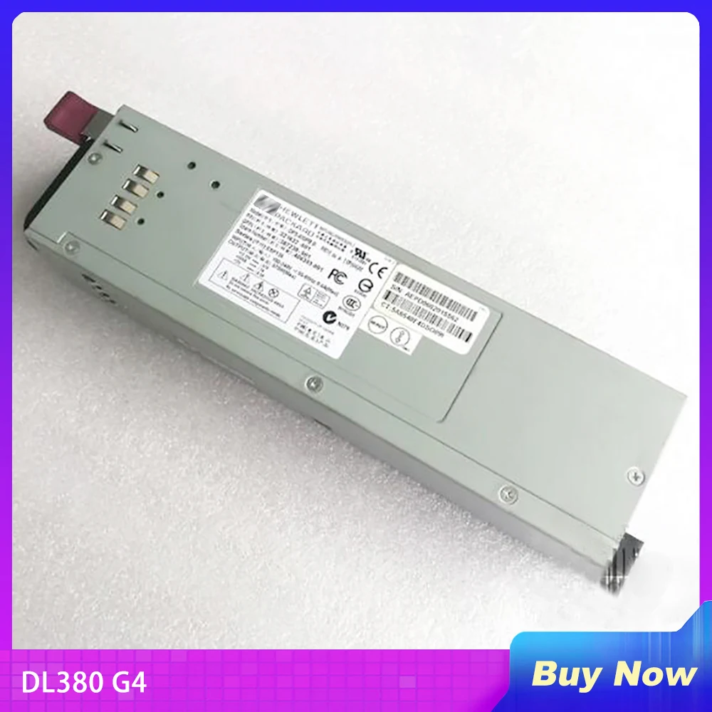 

DPS-600PB B For HP DL380 G4 Power Supply 321632-001/501 367238-001/501 338022-001 406393-001 MAX 575W