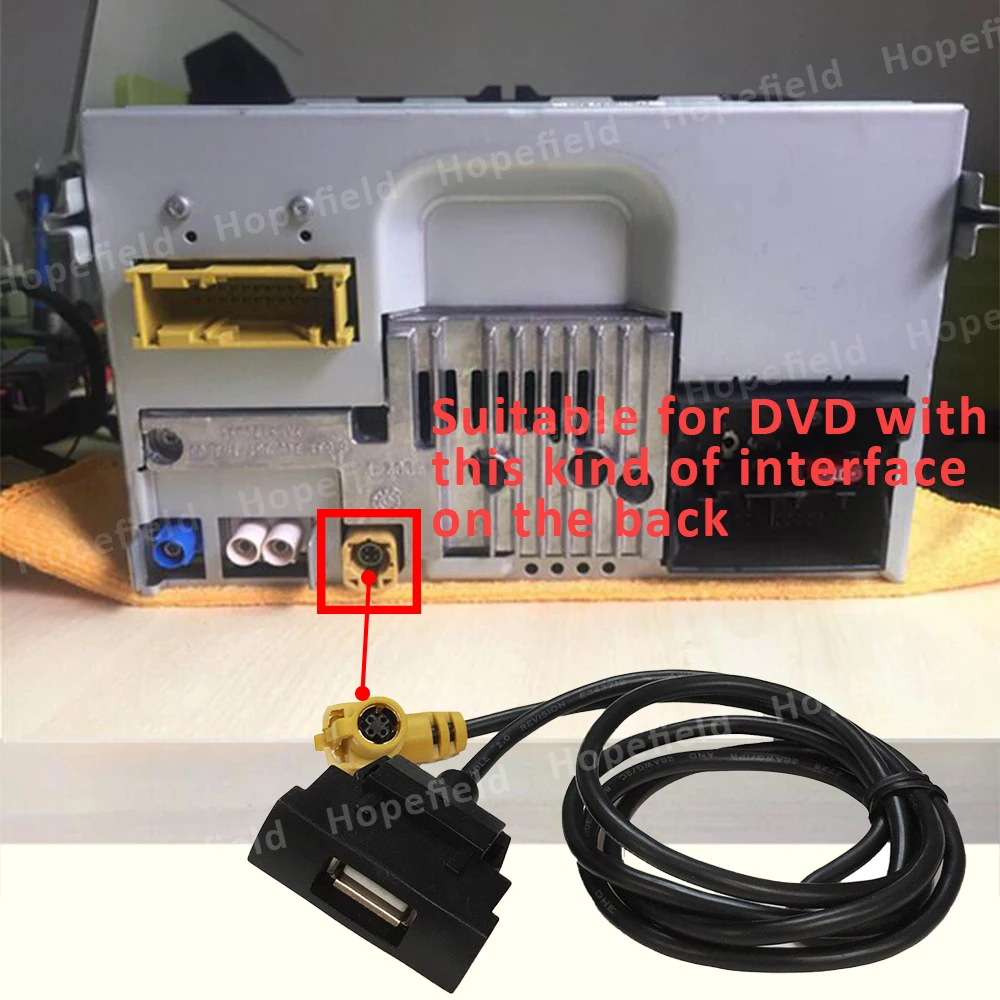 Автомобильный радиоприемник USB-переключатель RCD510 RNS315 для Skoda Octavia CD Changer USB