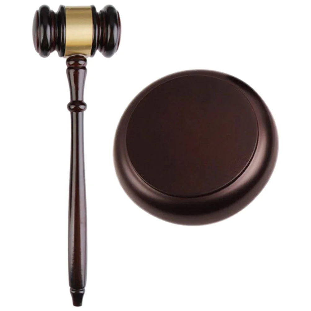 

Court Hammer Judge's Gavel Prop Special Gavels Auction Wooden Ornament Child