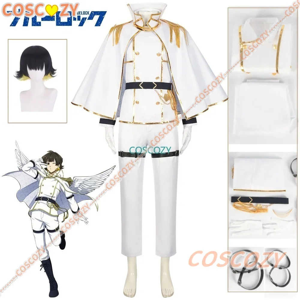 Аниме Blue Lock Косплей Bachira Meguru Ангелы и демоны Белая униформа Наги Сейширо Мужской