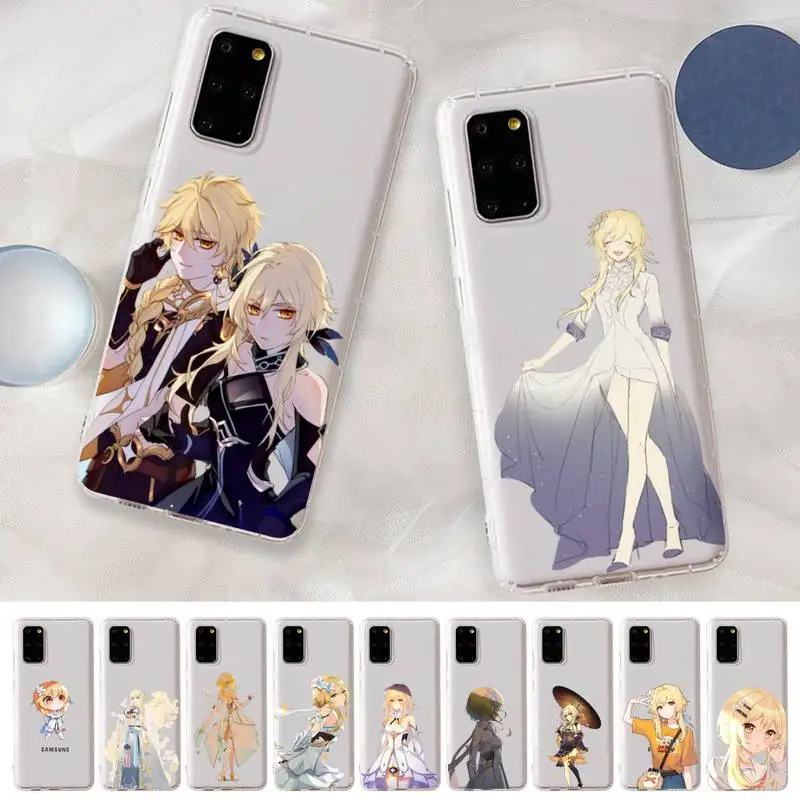 

Yinuoda Lumine Genshin Impact Phone Case For Samsung A 10 20 30 50s 70 51 52 71 4g 12 31 21 31 S 20 21 plus Ultra