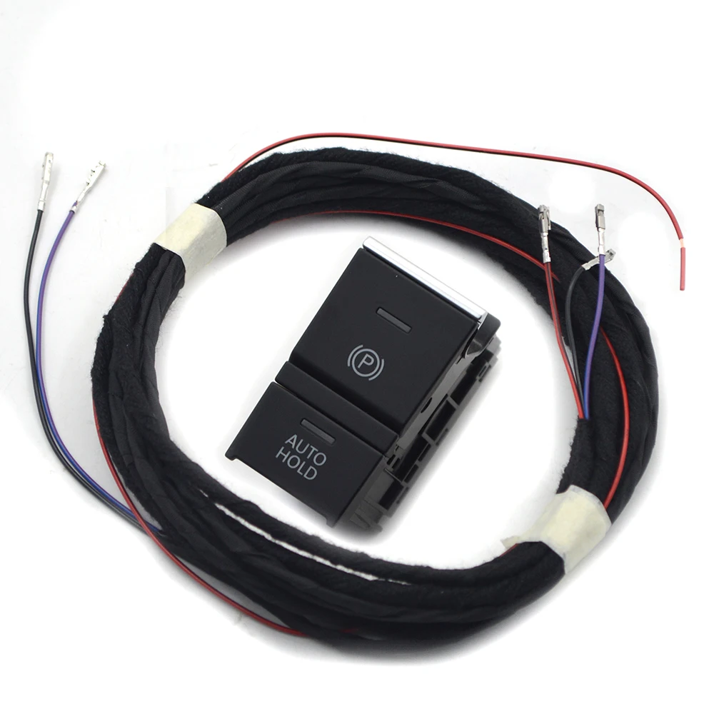 

Переключатель Hill Hold/автоматического удержания и проводная белая кнопка подсветки для VW JETTA MK7, переключатель стояночного тормоза 17G 927 225 17G 927225