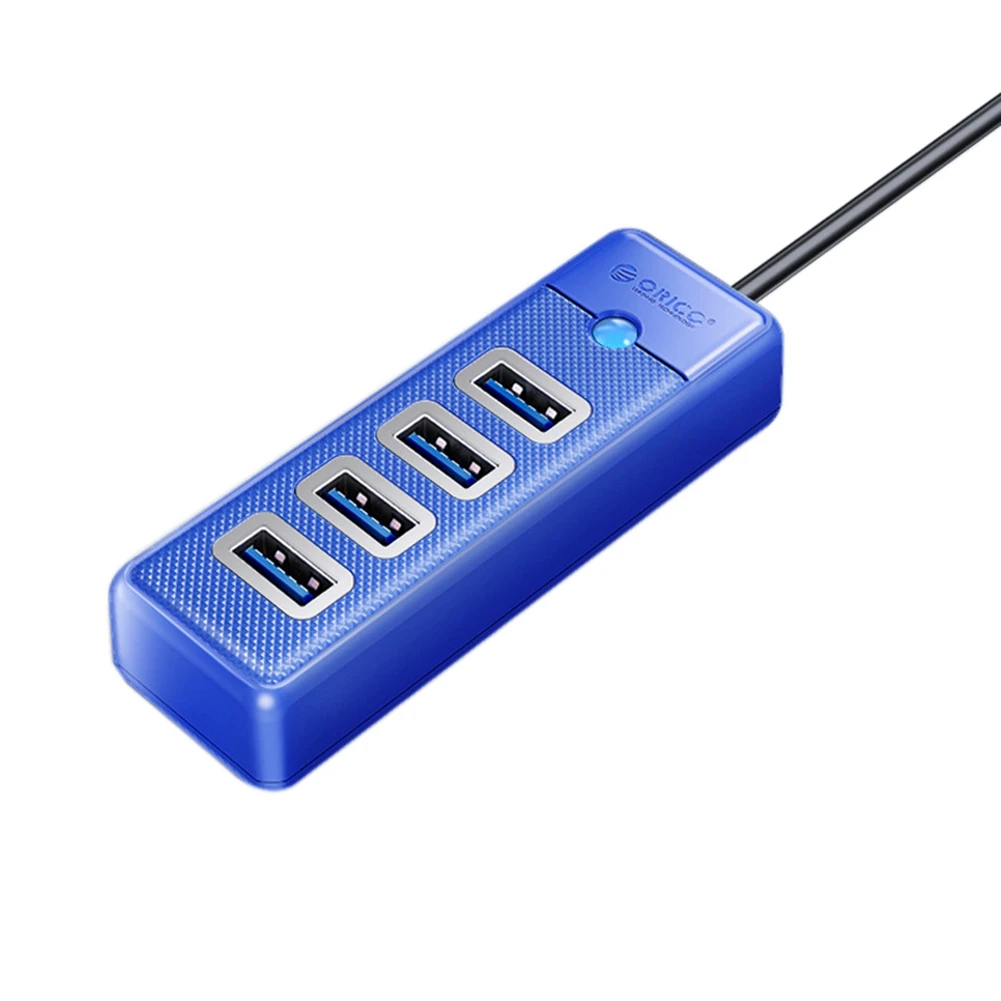 

ORICO 4 Ports USB 3.0 HUB 5Gbps High Speed Splitter Ultra-Slim OTG Adapter for Macbook Pro PC Computer Accessories Blue