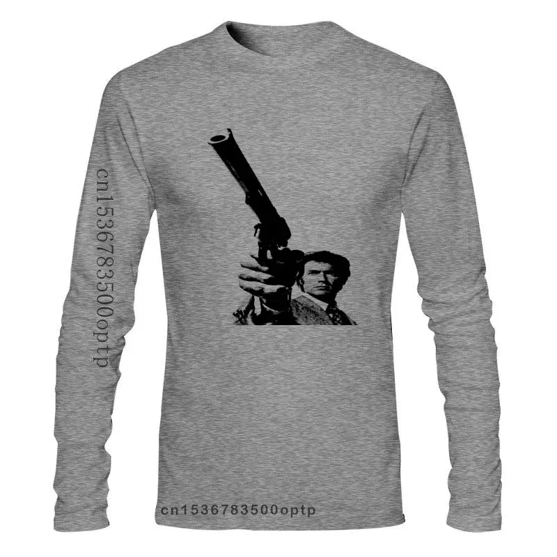 Модная новая футболка Клинт истоун пистолет белый счастье есть мои футболки (1) |