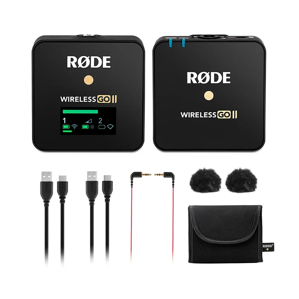 Беспроводной микрофон RODE WIRELESS GO II 360-градусный захват