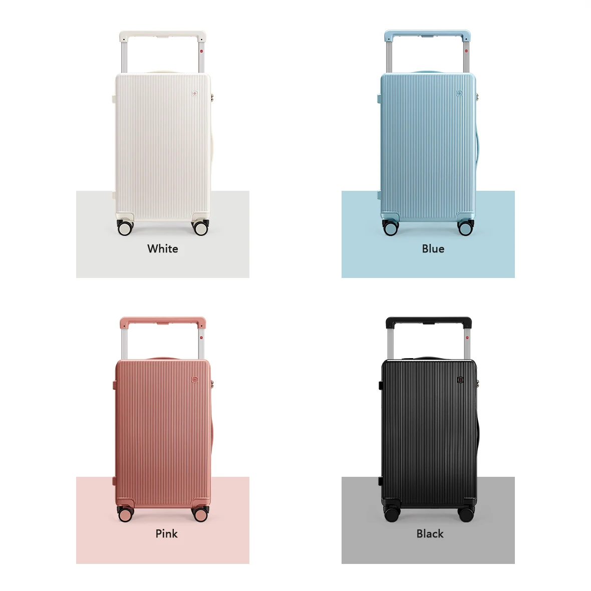 Wide tie rod luggage universal wheel durable suitcase men luggage case