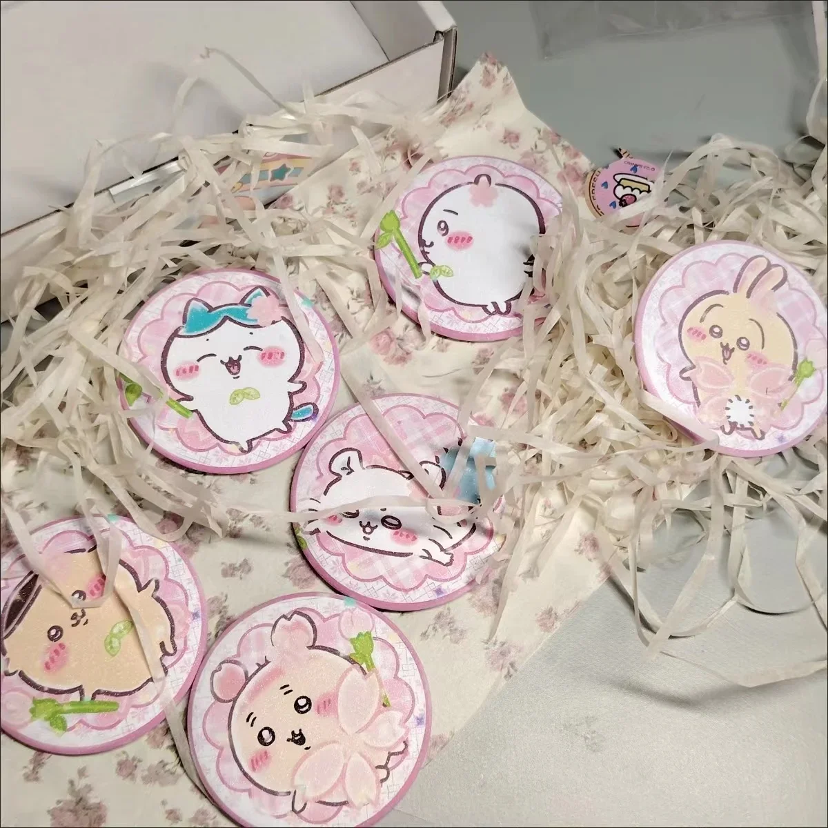 Chikawa симпатичный значок チワレ レ Hachiware うぎ USAGI ちわ モンモンモンモンモンモンmomoga
