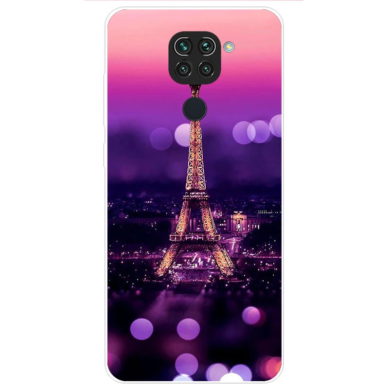 Мягкие силиконовые чехлы для телефонов Xiaomi Redmi Note 9 роскошный мягкий силиконовый