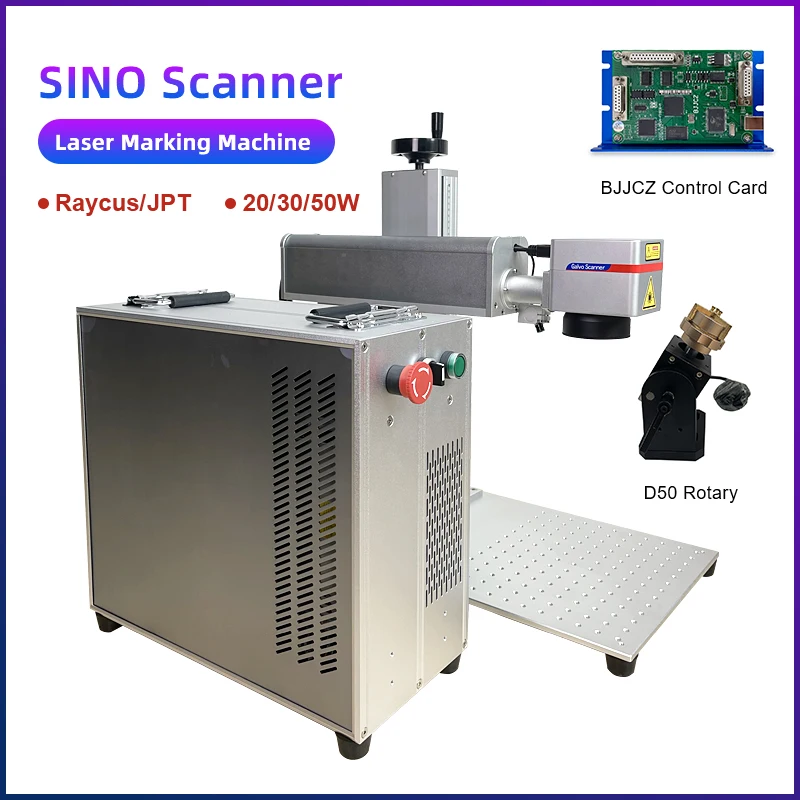 

Волоконно-лазерная гравировальная машина для металла, серебра, нержавеющей стали, золота, 20 Вт, 30 Вт, 50 Вт, лазерная маркировочная машина Raycus ...