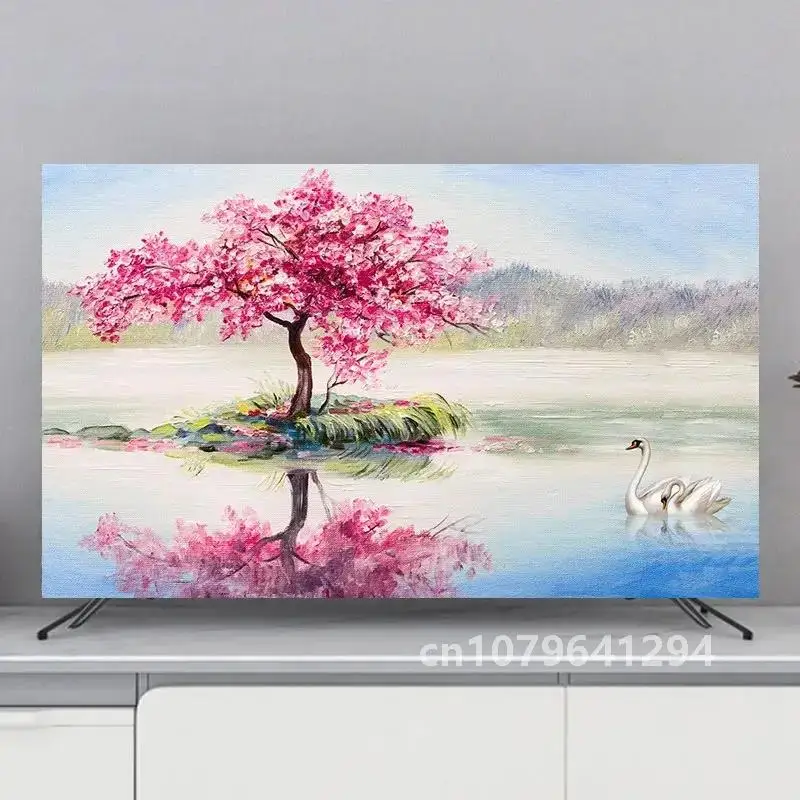 Защитный чехол для телевизора пылезащитный бытовой подвесной ЖК-телевизора