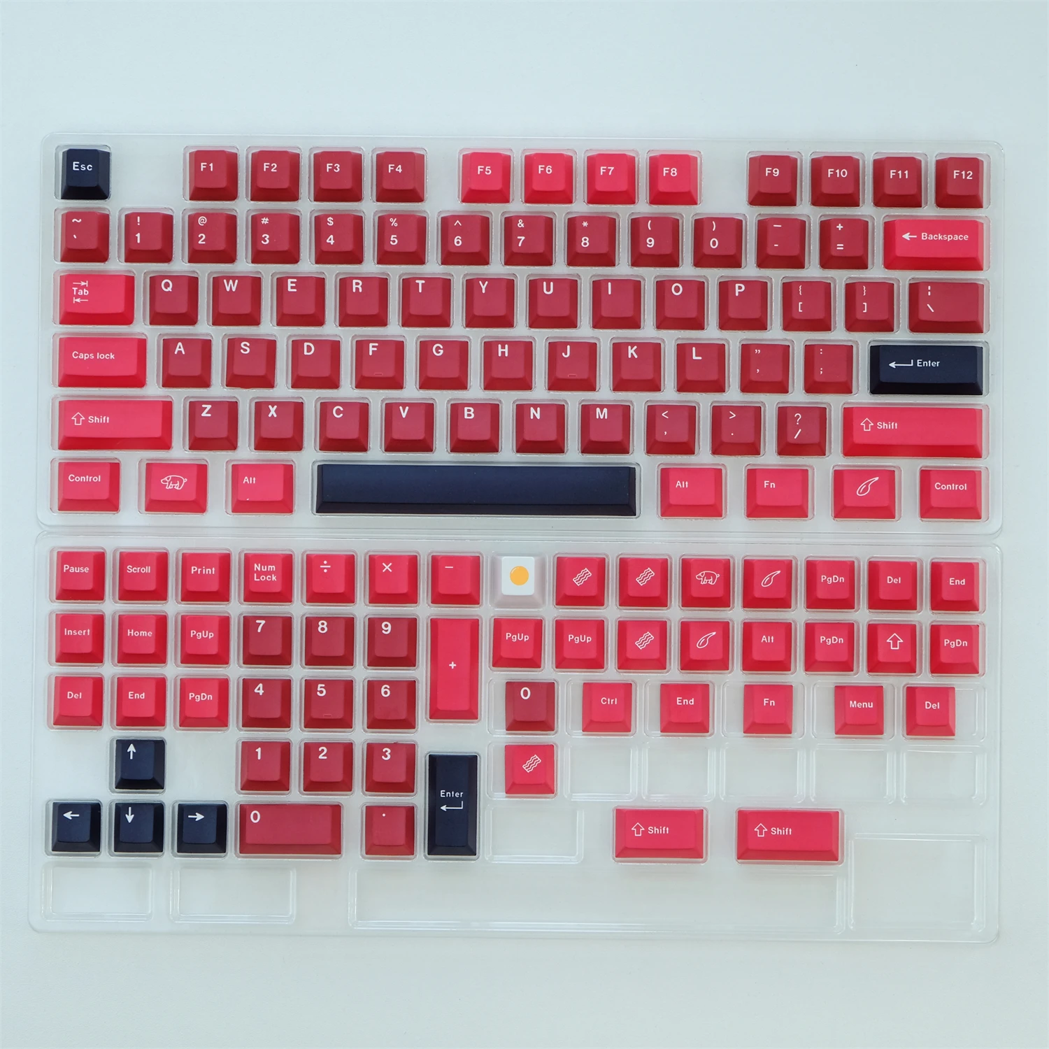 Колпачки механических клавиш для Mx Switch GK61 Gk64, 129 клавишкомплект (art.: 3920bd263fa25) - 3920bd263fa25