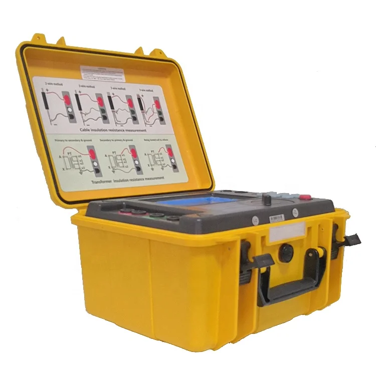 Высоковольтный цифровой мегометр толщиной 15 кВ 10 тестер сопротивления изоляции