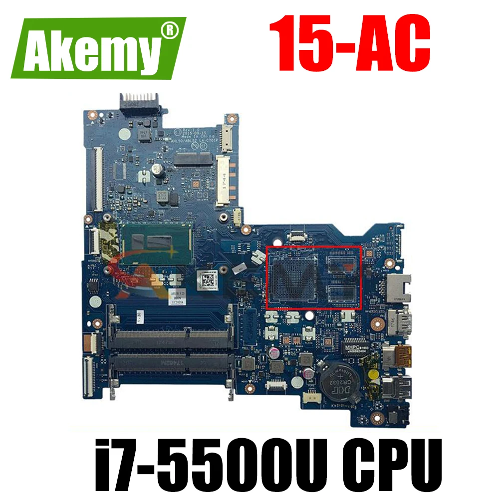 

Фонарь AHL50 / ABL52 для HP 15-AC 15T-AC 250 G4, материнская плата для ноутбука, ЦПУ, фонарь DDR3 100%, 817844-601