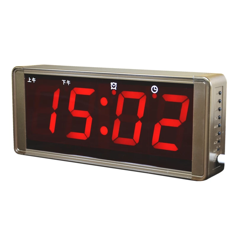 

Multifunctional electronic clock, hourly alarm, LED silent alarm, living room, multiple sets of fashionable alarm, perpetual