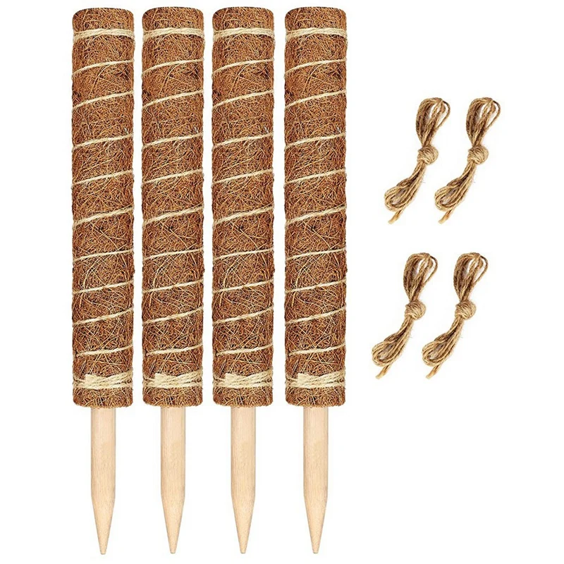 

Столб для выращивания растений, 4 шт. столбиков для стеблей длиной до 50 дюймов, столбики для поддержки растений